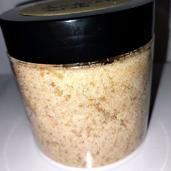 Hand crafted Brown sugar Pumpkin pie Emulsified Sugar Scrub 6oz - Picture 3 of 12